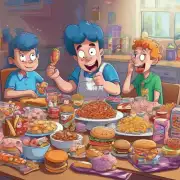 为什么在很多卡通动画片里主人公经常吃大量的糖分高的食物? 他们这样做是否对健康有害?