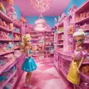 当顾客进入芭比公主的糖果店铺时他们可以找到什么商品呢?
