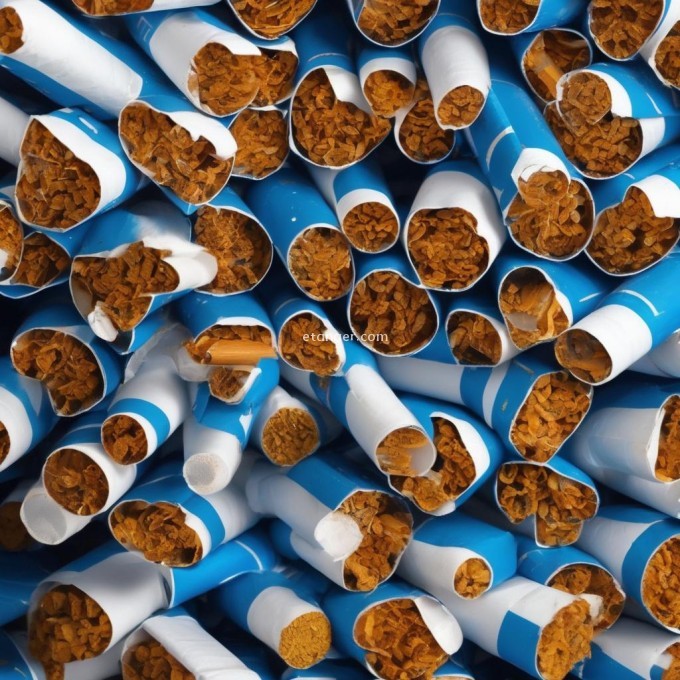蓝色加金色的香烟价钱是指什么类型的香烟呢？